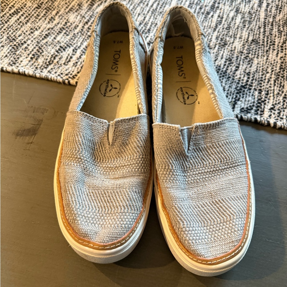 TOMS Earthwise Tan Slip-Ons